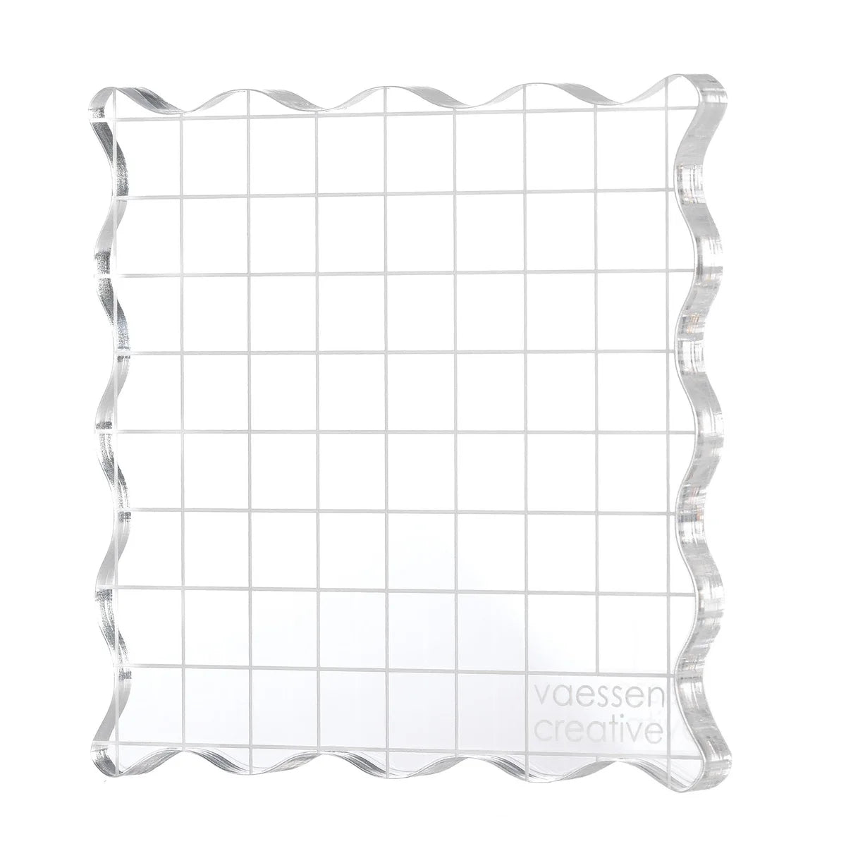 Vaessen Creative • Acrylic Stamp Block 3.5x3.5x0.3"
