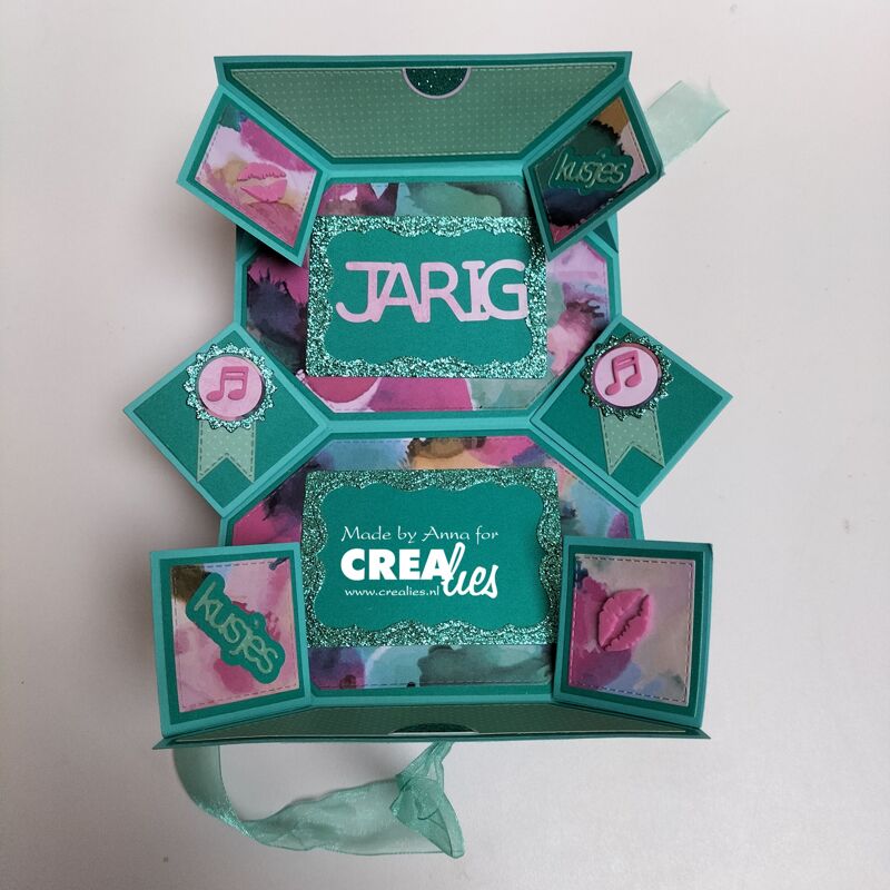 Crealies - Magic Fold Card or Mini Album Die Set - CLCZ345