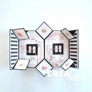 Crealies - Magic Fold Card or Mini Album Die Set - CLCZ345