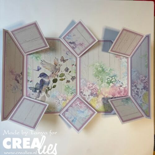 Crealies - Magic Fold Card or Mini Album Die Set - CLCZ345