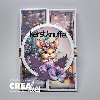 Crealies - Double Gatefold Card / Open Bay Window Card Die Set - CLCZ347