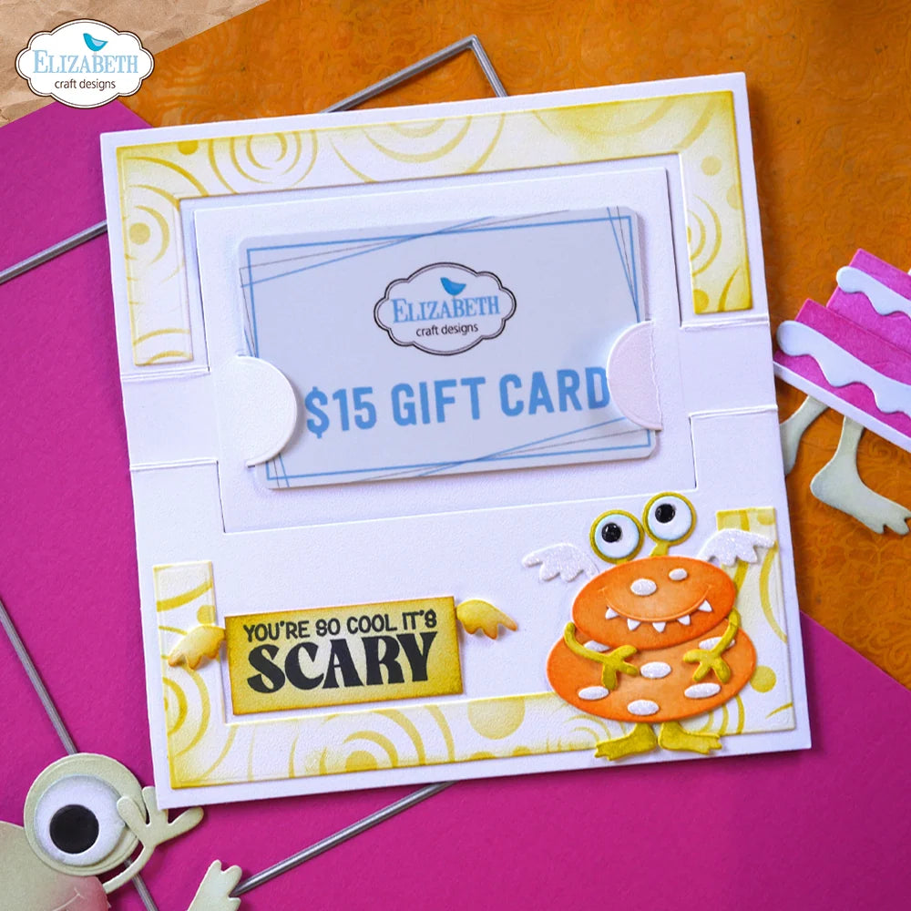 Elizabeth Craft Designs - Birthday Flip Card Die Set - 1980