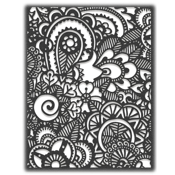 Sizzix Thinlits Die Doodle Art #2 by Tim Holtz - SKU: 664432