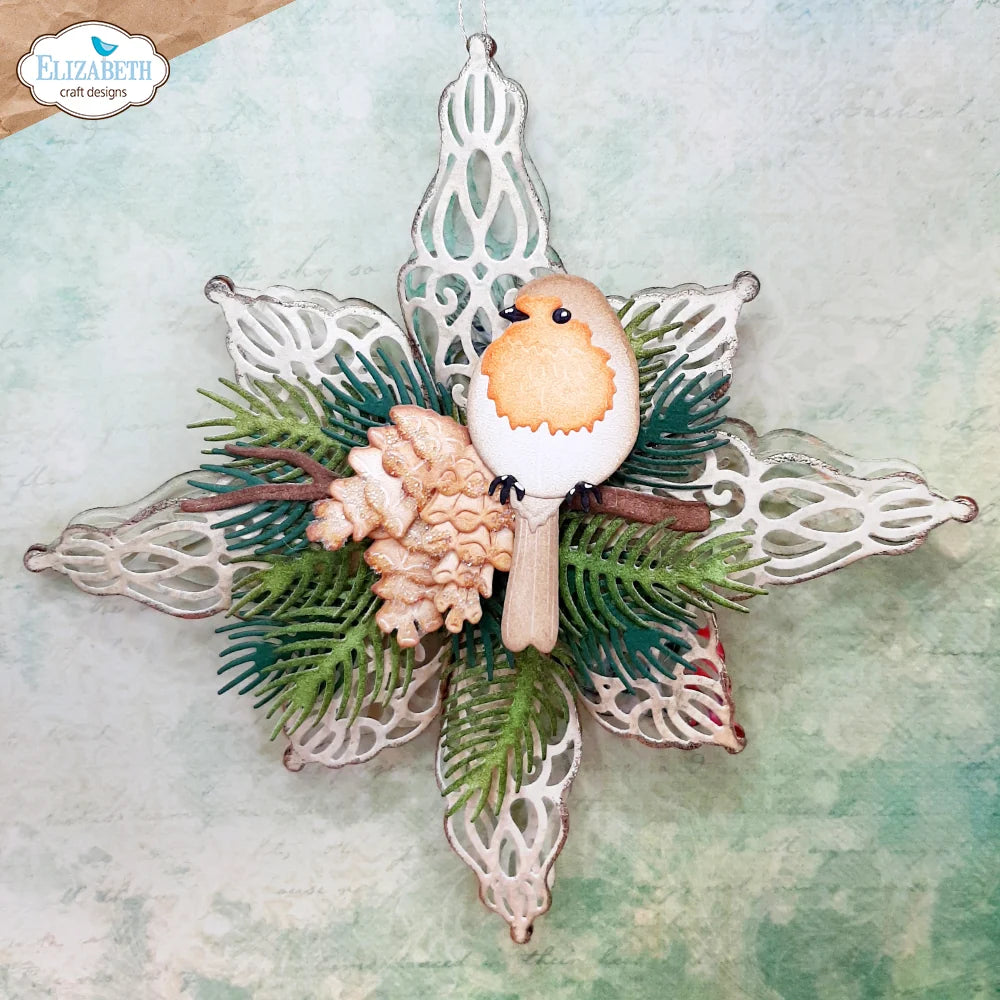 Elizabeth Craft Designs - Festive Star Die Set - 2273