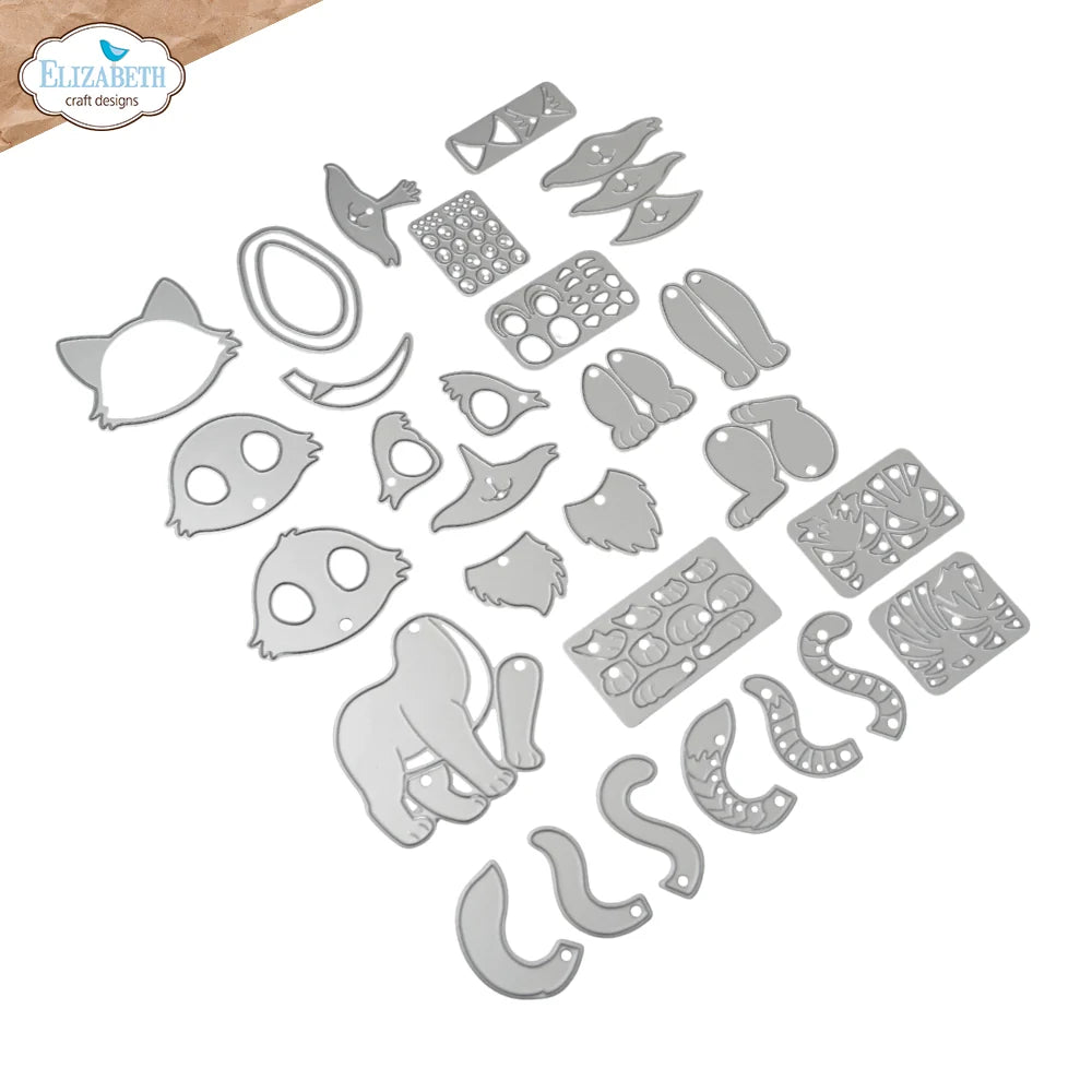 Elizabeth Craft Designs - Cats Die Set - 2370
