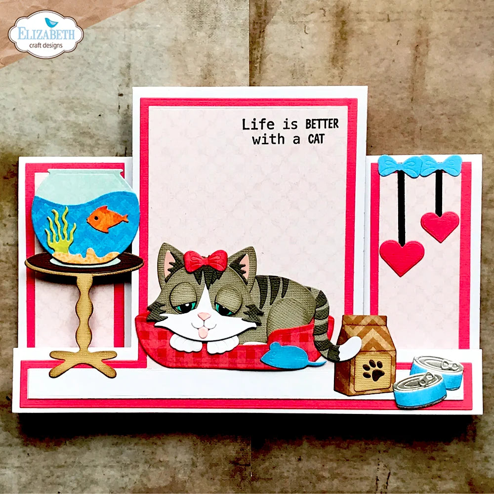 Elizabeth Craft Designs - Cats Die Set - 2370