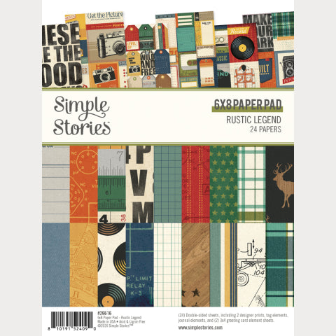 Rustic Legend - 6x8 Pad