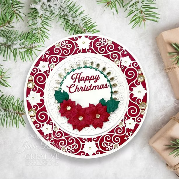 Poinsettia Rings Die Set - Festive Collection By Jamie Rodgers