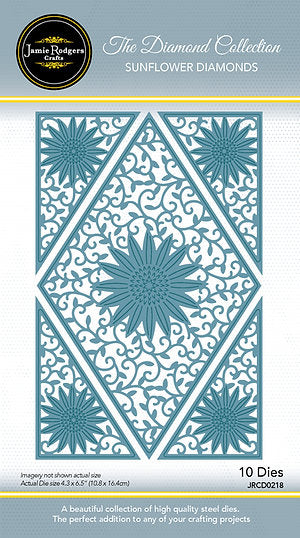 Sunflower Diamonds Die Set - The Diamond Collection By Jamie Rodgers Crafts