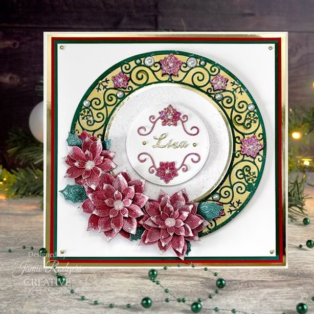 Poinsettia Rings Die Set - Festive Collection By Jamie Rodgers