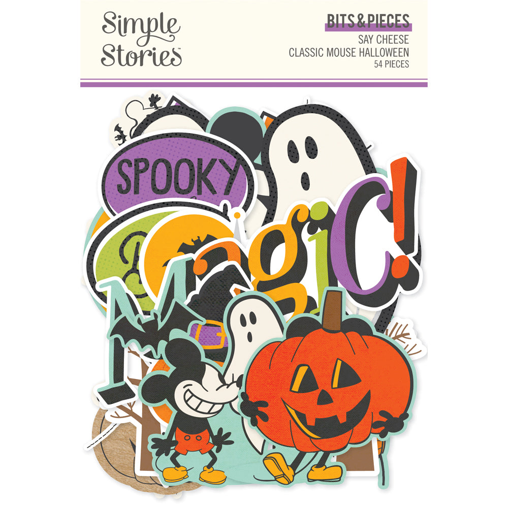 Simple Stories - Say Cheese Classic Mouse Halloween Bits & Pieces - 27219