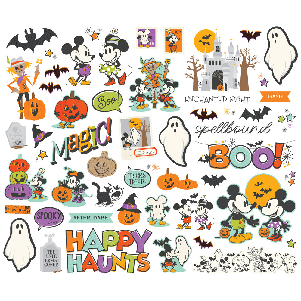 Simple Stories - Say Cheese Classic Mouse Halloween Bits & Pieces - 27219