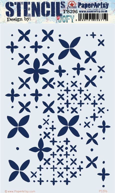 396 PA Stencil Large {by JoFY} - SKU: PS396