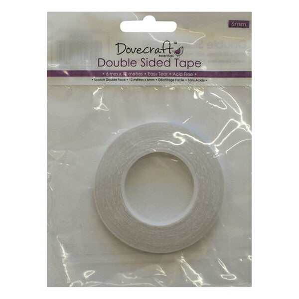 Double Sided Tape 6mm - SKU: DCBS04