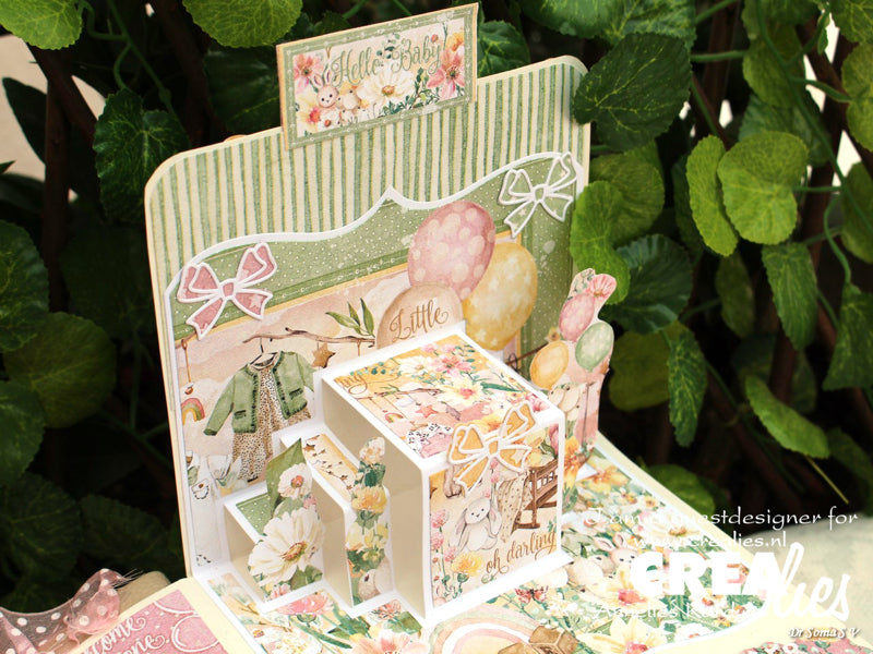 Crealies - Pop Up Card Die Set - CLMOVE16