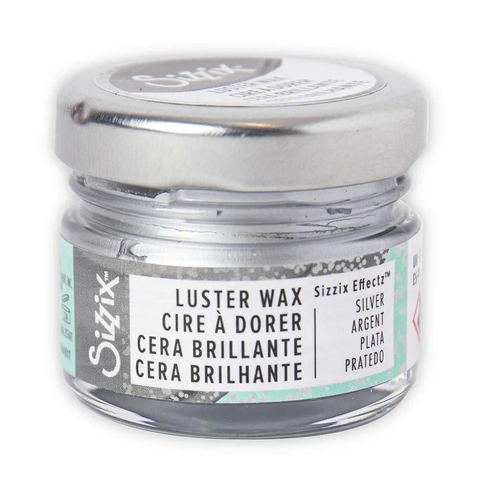 Sizzix Effectz - Luster Wax, Silver, 20ml 664811