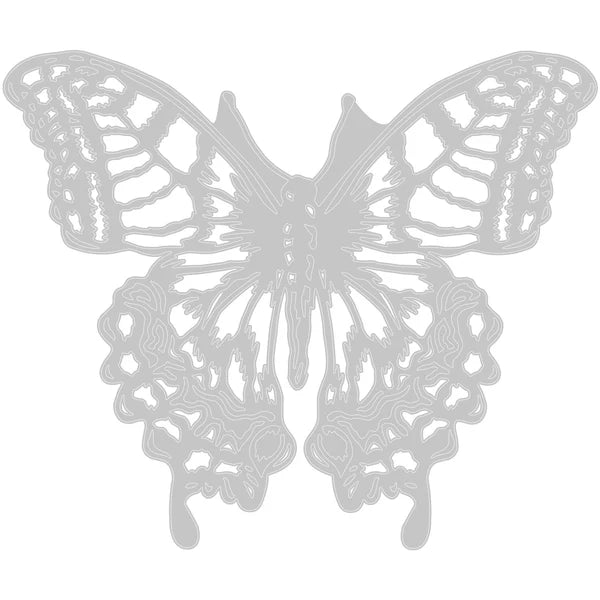 Sizzix Thinlits Die - Perspective Butterfly by Tim Holtz - SKU: 665201