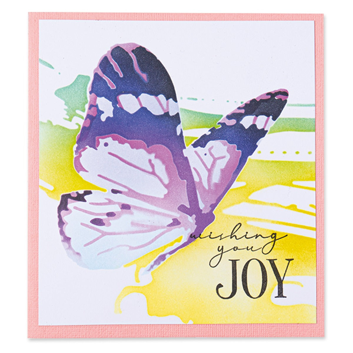 Sizzix Making Tool - Layered Stencils 4PK - Butterfly by Olivia Rose - SKU: 665262