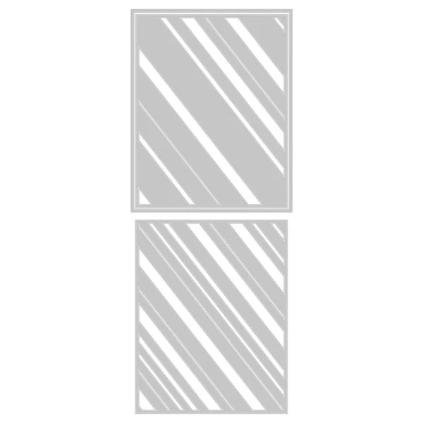 Sizzix Thinlits Die Set 3PK - Layered Stripes by Tim Holtz - SKU: 666336