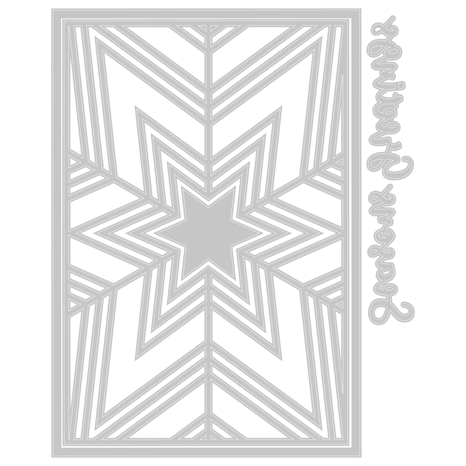 Sizzix Thinlits Die Set 5PK  - Star Bright by Stacey Park