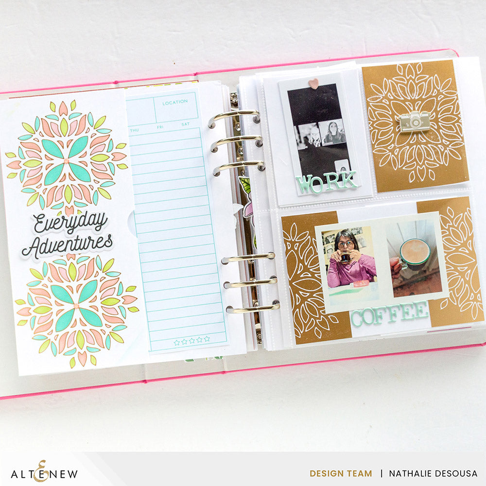 Spark Joy: Folk Mandala Hot Foil Plate & Stencil Bundle - ALT8089BN