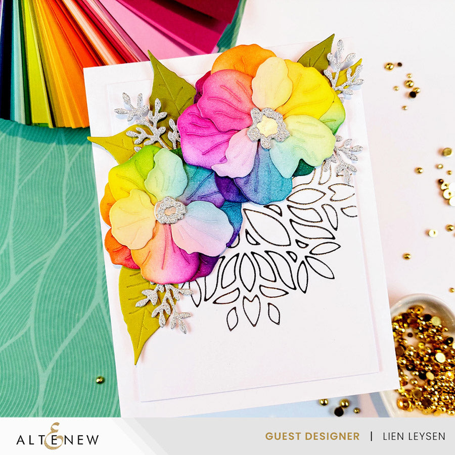 Spark Joy: Folk Mandala Hot Foil Plate & Stencil Bundle - ALT8089BN