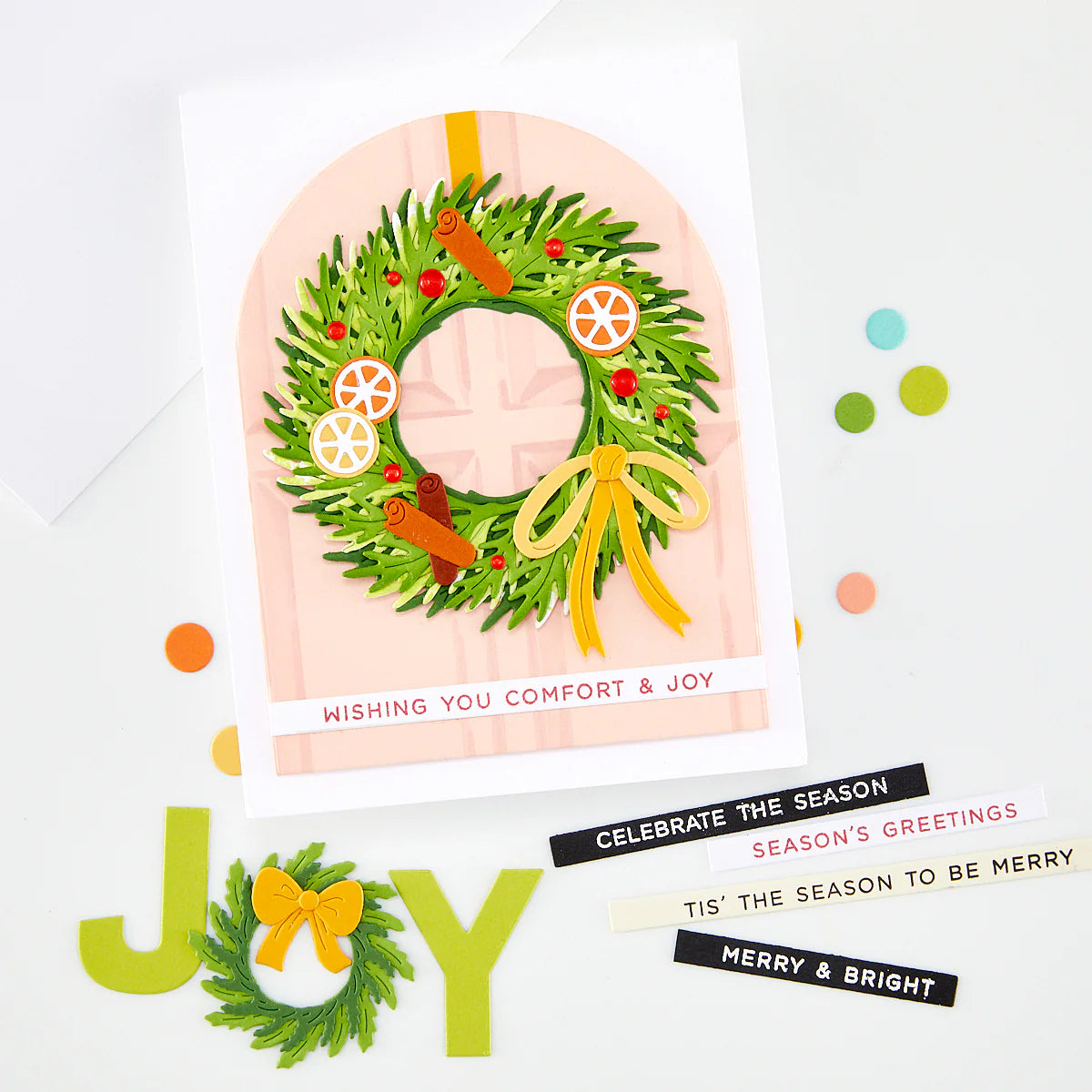 Hero Arts - Winter Wreath Die Set - DF302