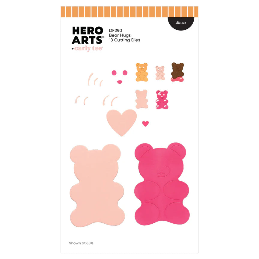 Hero Arts Bear Hugs Die Set by Carly Tee