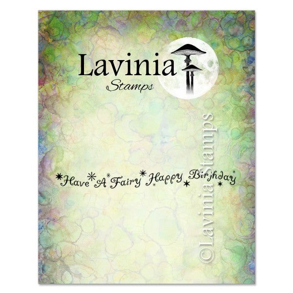 Fairy Happy Birthday Stamp - LAV193