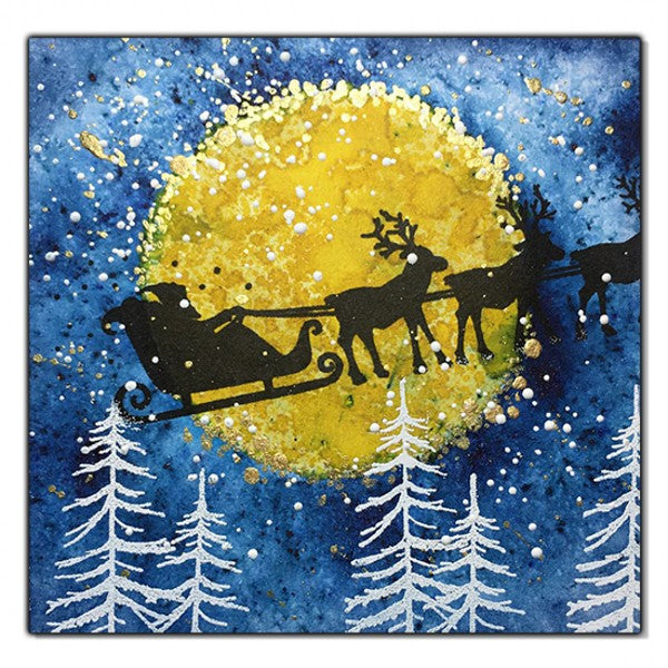 Christmas Night Stamp