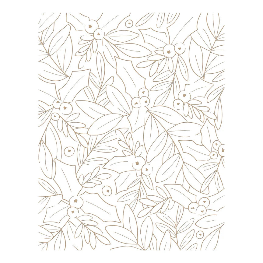 Glimmer Holly Background Bundle from the De-Light-Ful Christmas Collection by Yana Smakula - BD-0772