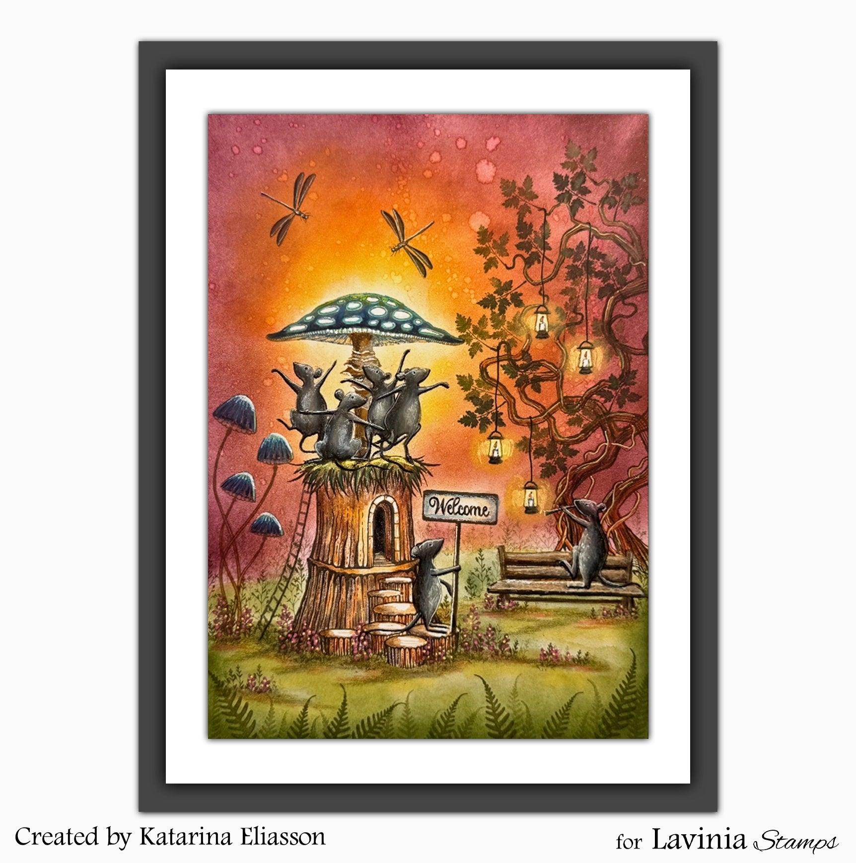 Lavinia Stamps - Faelorn Rest Stamp - LAV1043