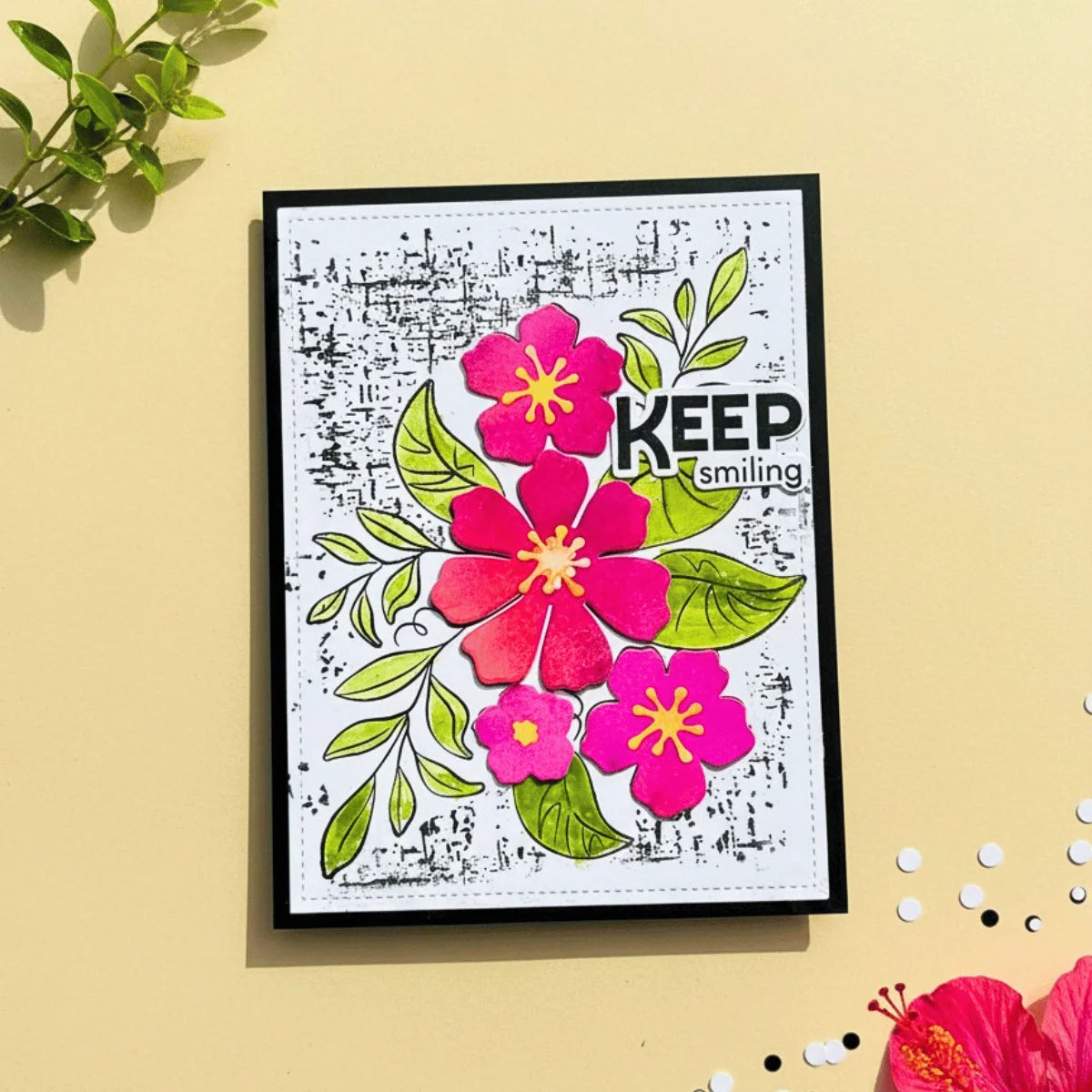 Lisa Horton Crafts -  Perfect Posie Stamp Set - LHCCS104