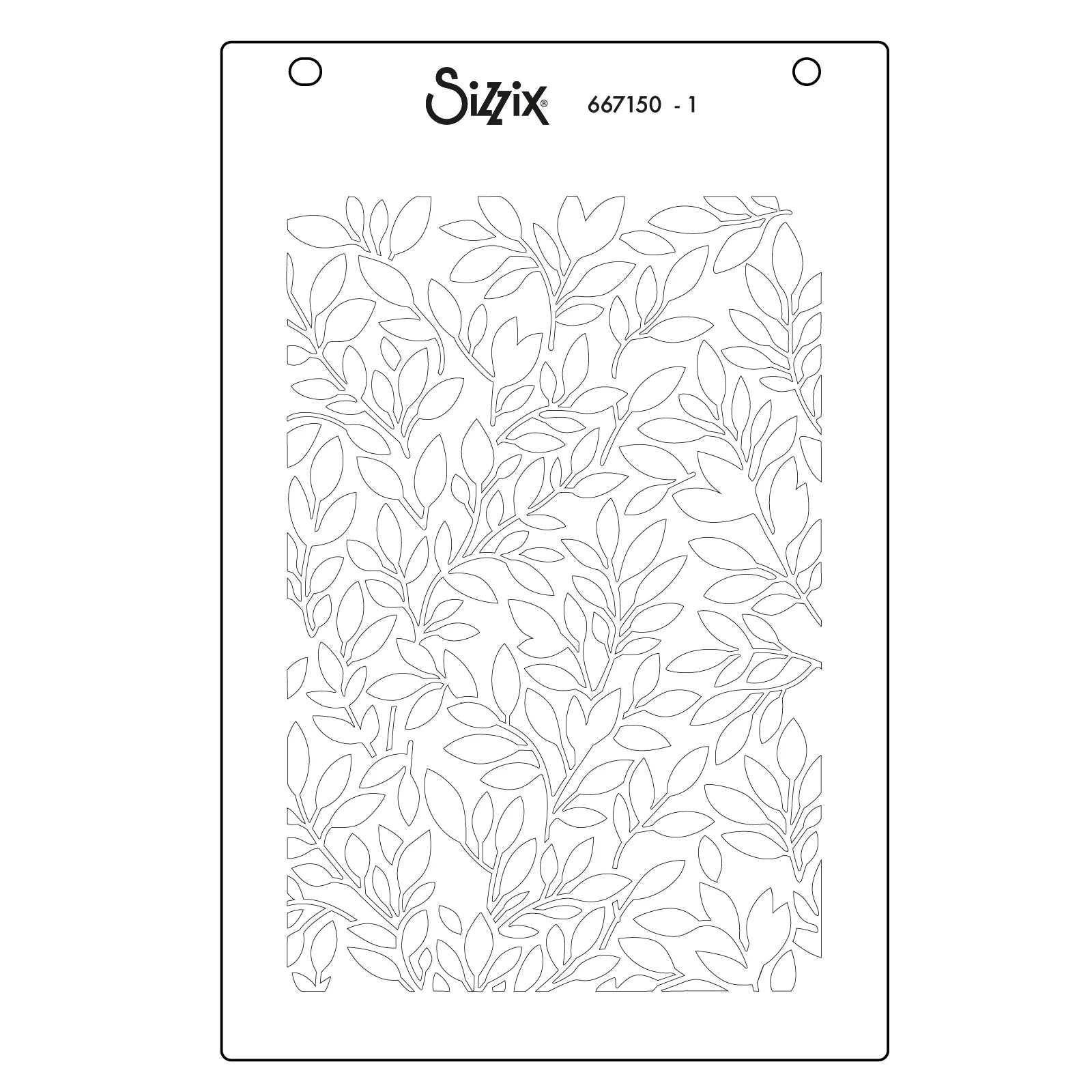 Sizzix - Berry Sweet A6 Layered Stencils 2PK -  667150