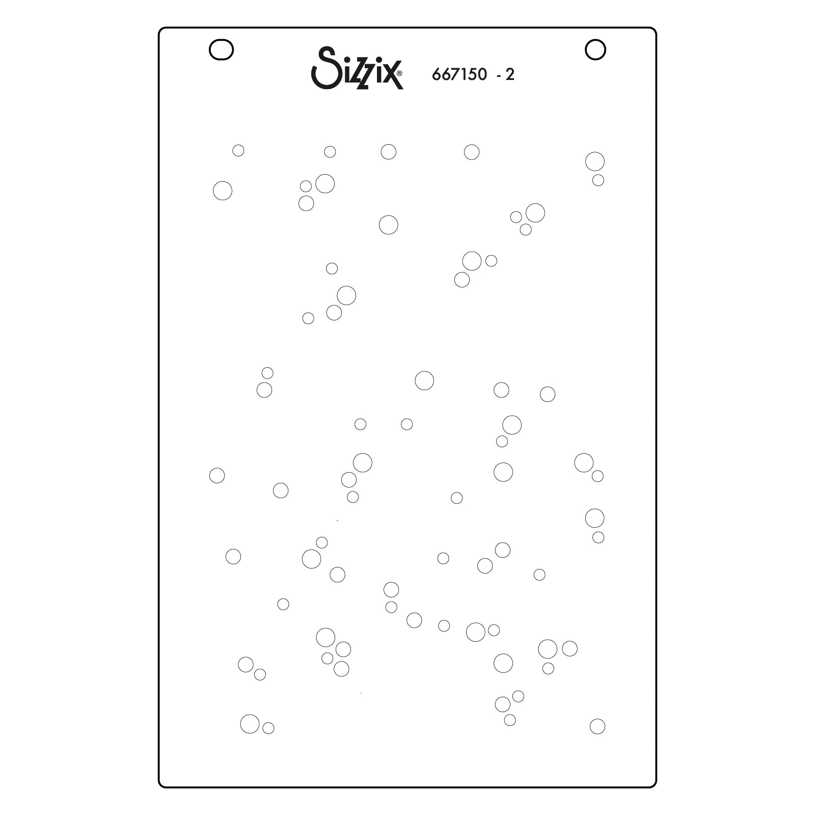 Sizzix - Berry Sweet A6 Layered Stencils 2PK -  667150