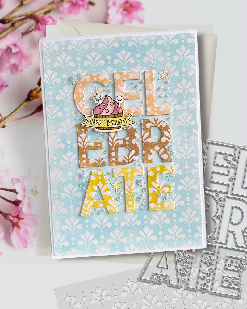 OMG Birthday Matchables photopolymer stamps A6/4x6"