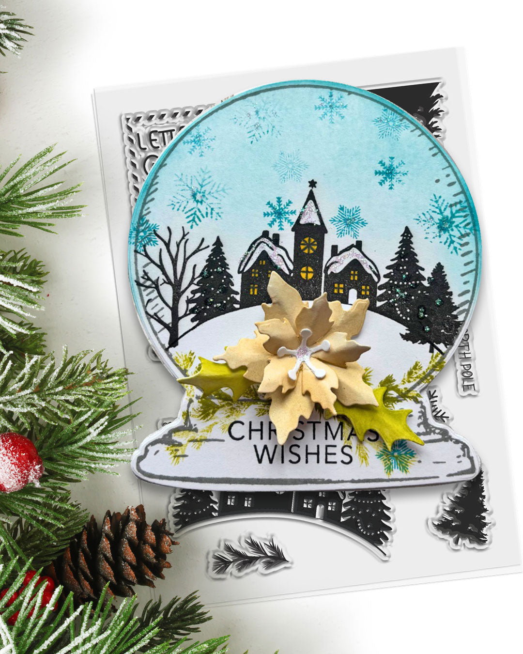 Letters to the North Pole Christmas Holiday - Stamps & Dies Bundle