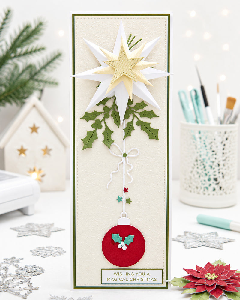 Polkadoodles - Sculptured Stars Craft Cutting Dies - PD9194