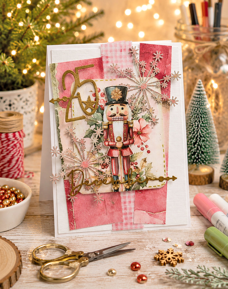 Polkadoodles - Sparkling Snowflakes Craft Cutting Dies - PD9190