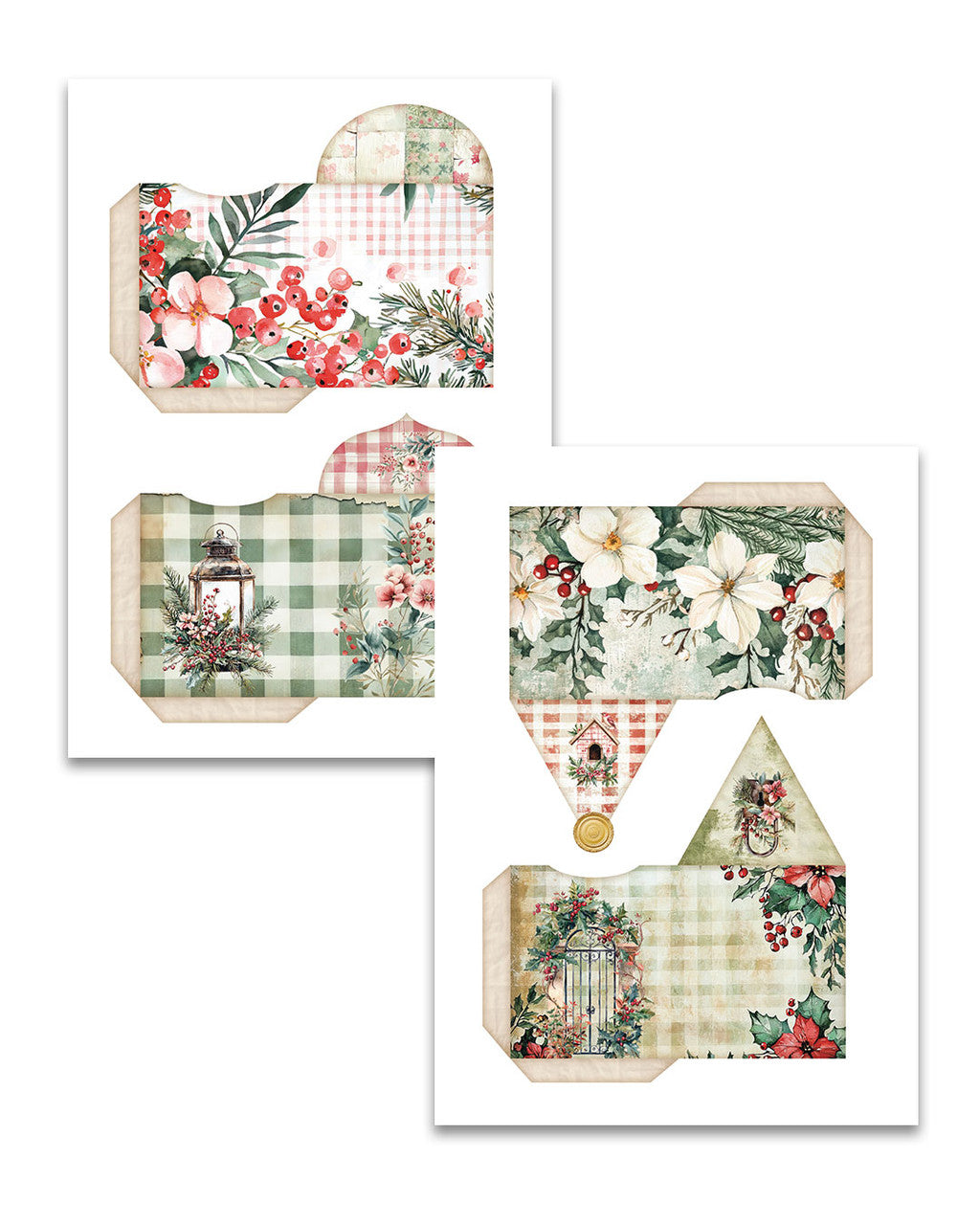 Polkadoodles - Sparkling Christmas A5 Paper Pad - PD9202