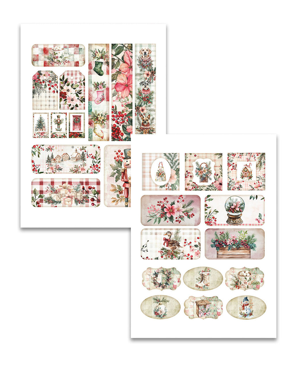 Polkadoodles - Sparkling Christmas A5 Paper Pad - PD9202