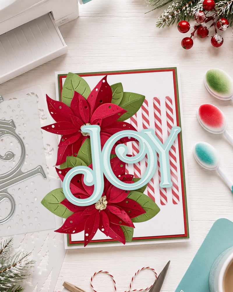 Polkadoodles - Joy Text Die Set - PD9183