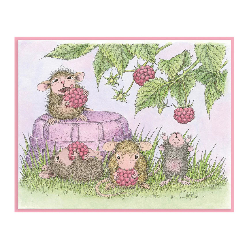 Berry Good Cling Rubber Stamp by House-Mouse Designs® - RSC-006