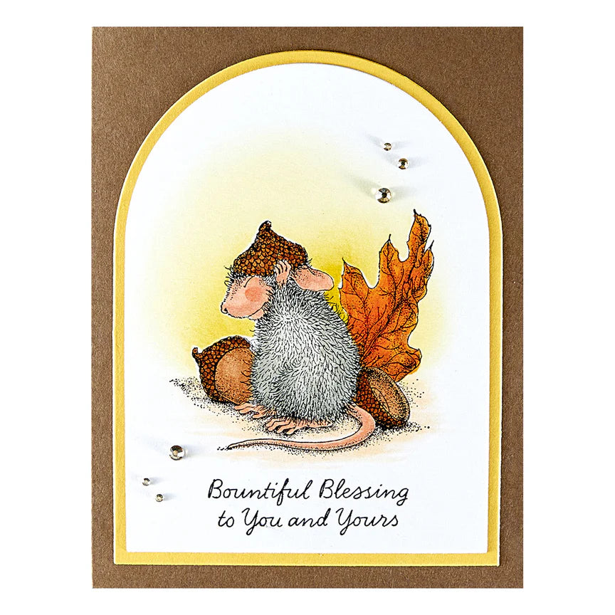 Hats Off to You! Cling Rubber Stamp Set - House-Mouse Tree-mendous Christmas Collection
