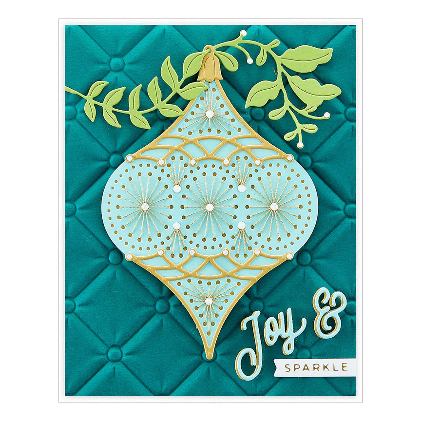 Stitched Ornament Etched Dies - Stitchmas Christmas Collection