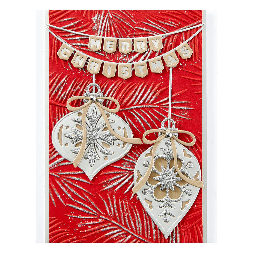 Vintage Layered Ornaments Etched Dies from the Timeless Trees Collection by Simon Hurley