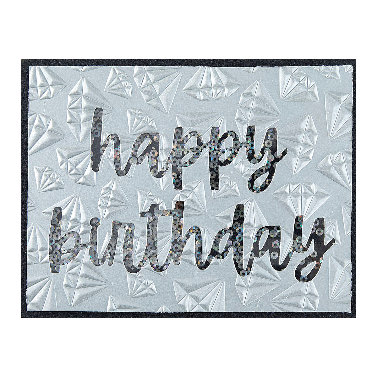 Birthday Cheers Etched Dies from the Bougie Birthday Collection by Nina Boettcher - S5-677