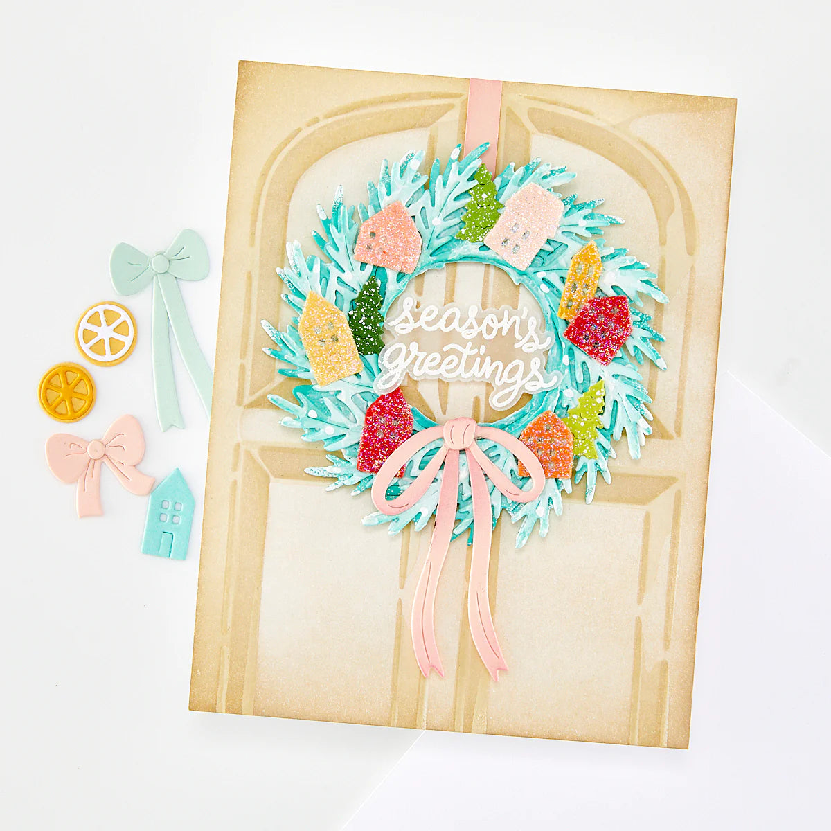 Hero Arts - Front Door Layering Stencil Set - SA329