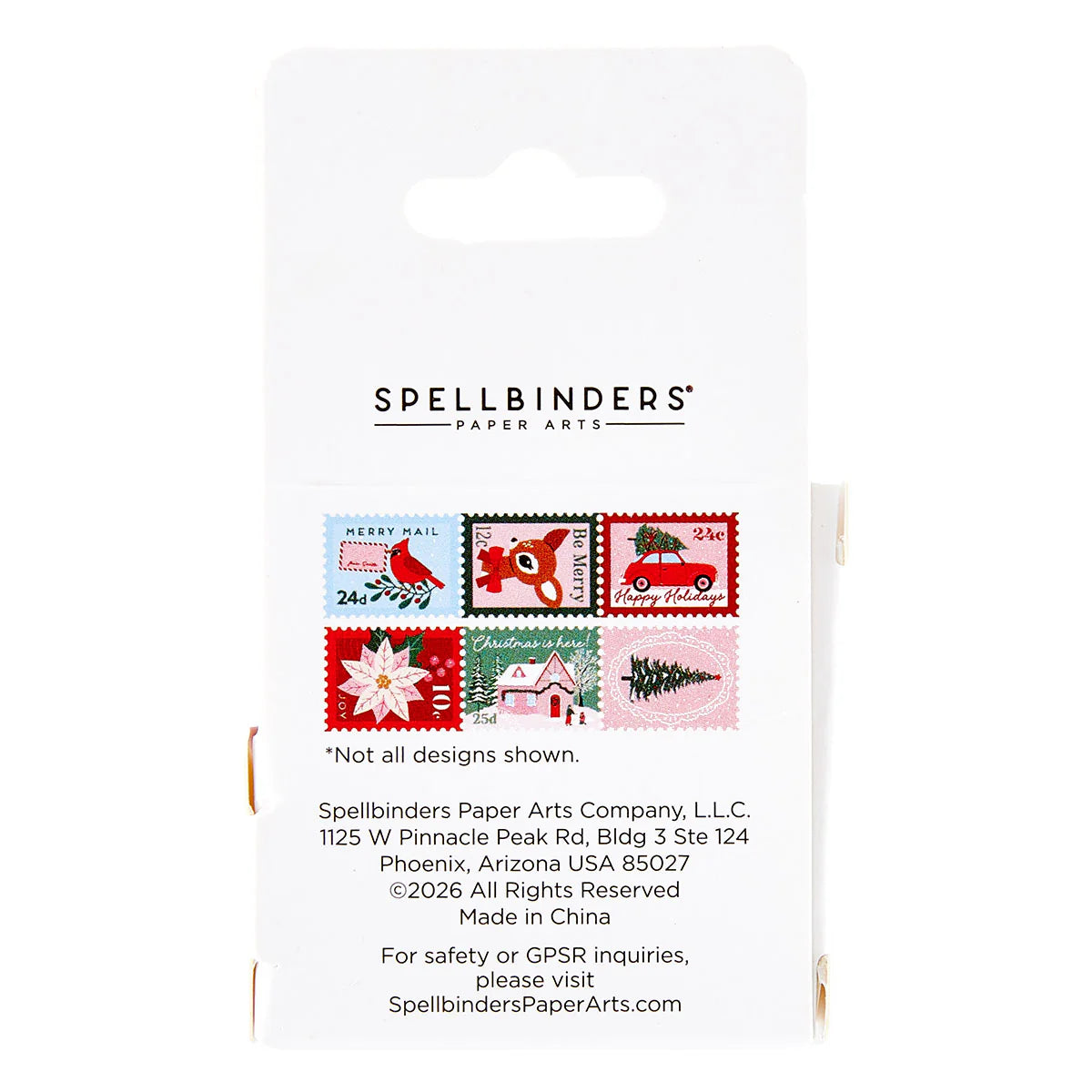 Spellbinders - Dear Santa Postage Stamp Washi Tape - SCSE-047