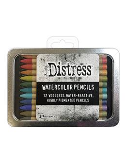 Tim Holtz Distress® Watercolor Pencils Set 3 - SKU: TDH76643